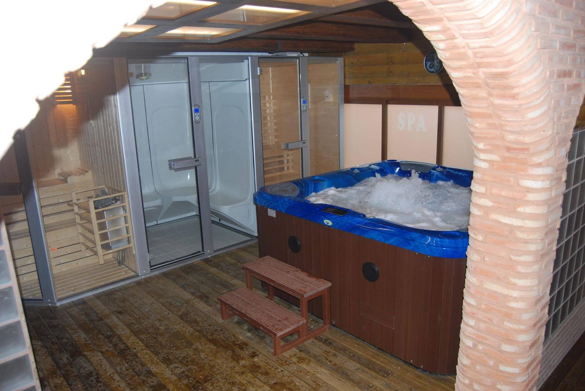Casa Rural De Estilo Rustico Con Spa 阿尔玛格鲁 外观 照片