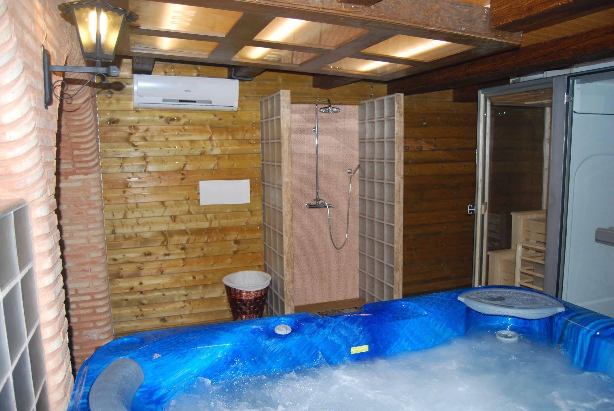 Casa Rural De Estilo Rustico Con Spa 阿尔玛格鲁 外观 照片