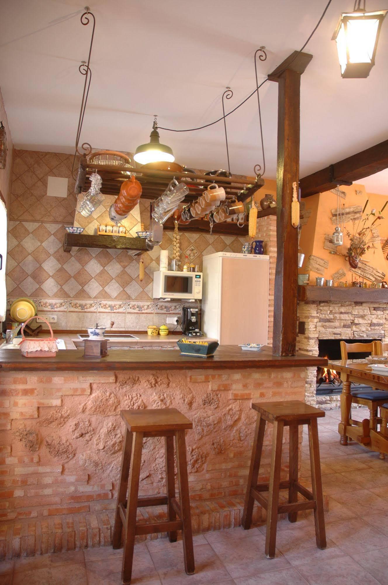 Casa Rural De Estilo Rustico Con Spa 阿尔玛格鲁 外观 照片