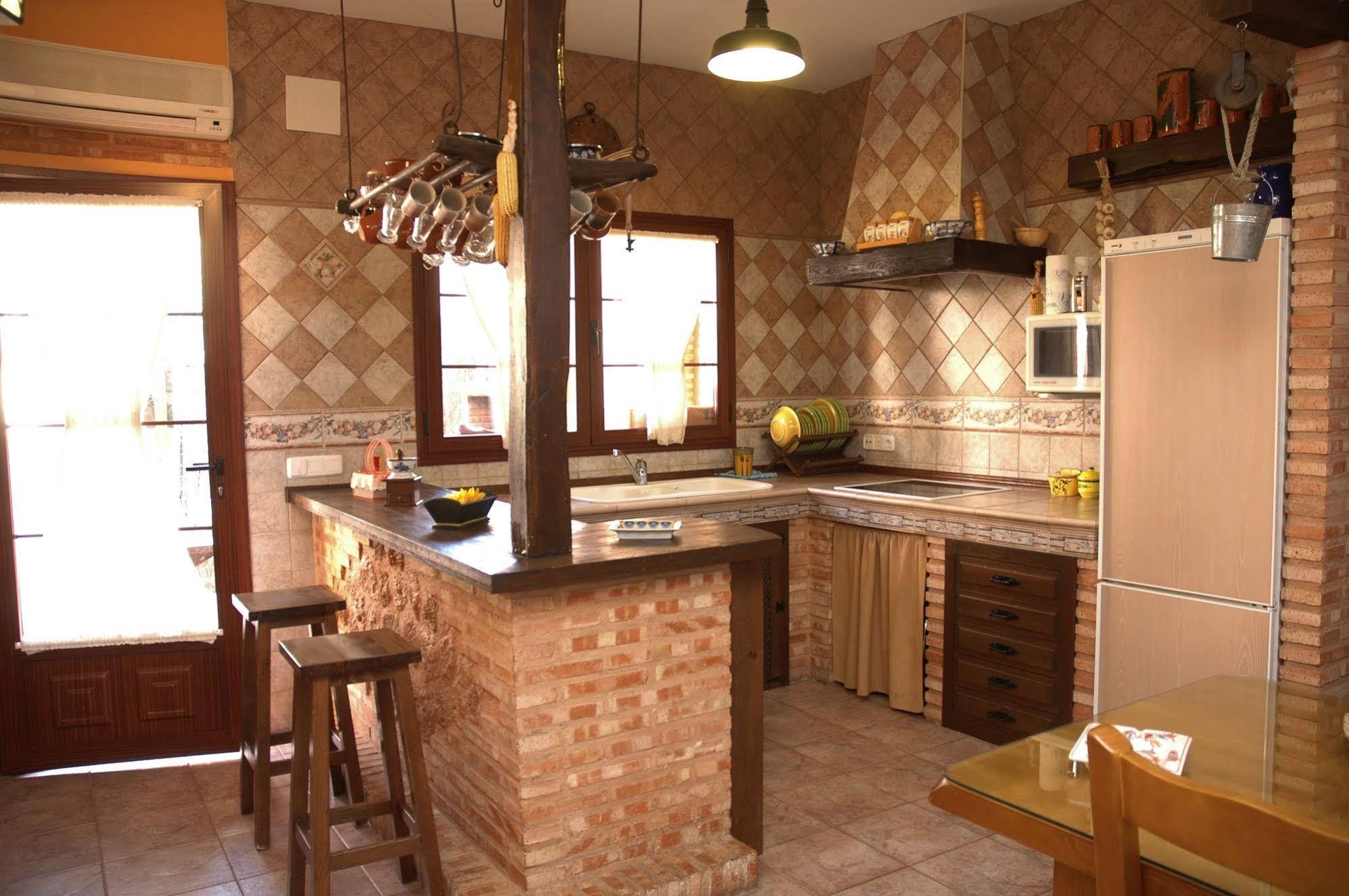 Casa Rural De Estilo Rustico Con Spa 阿尔玛格鲁 外观 照片
