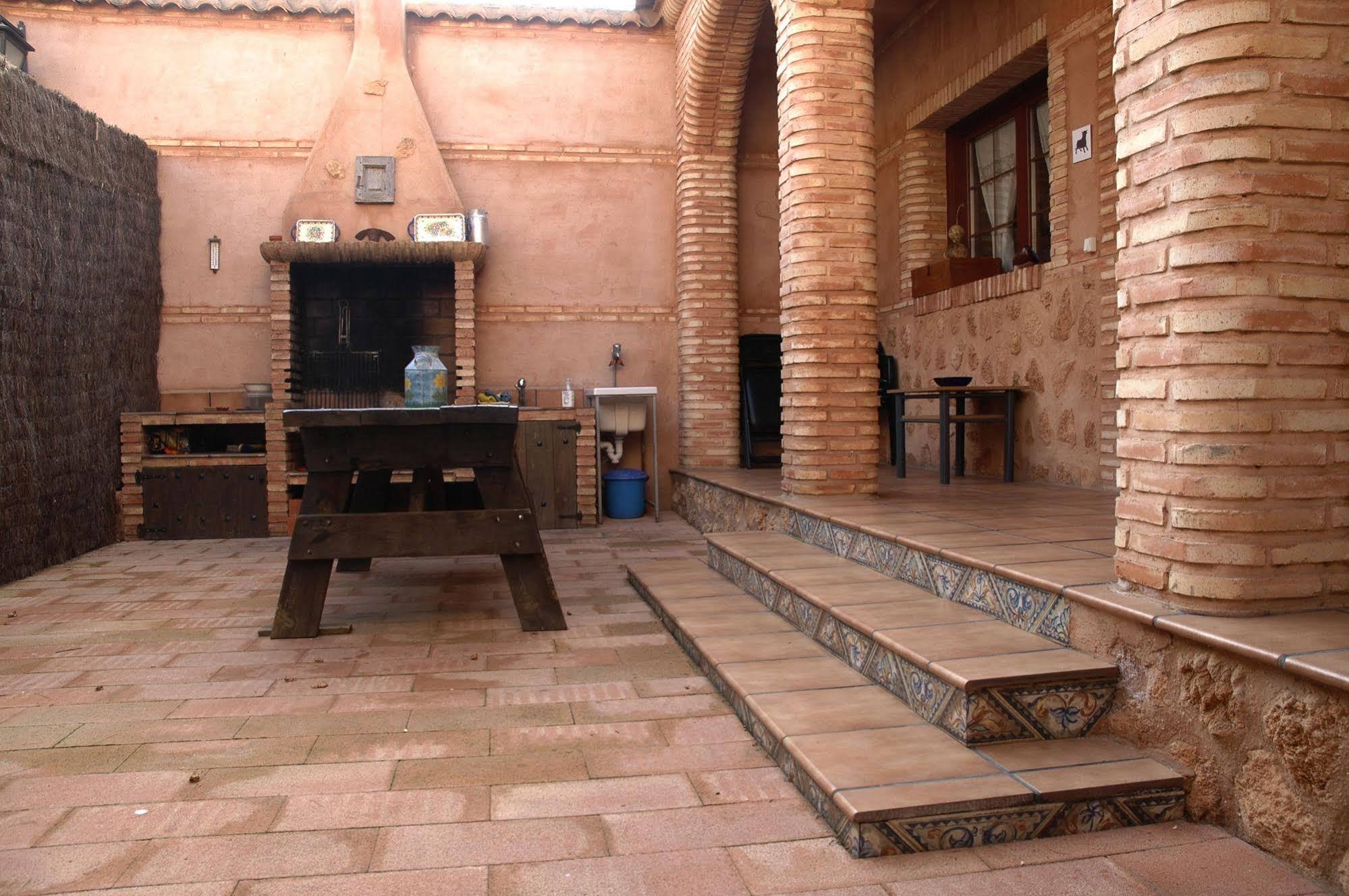 Casa Rural De Estilo Rustico Con Spa 阿尔玛格鲁 外观 照片