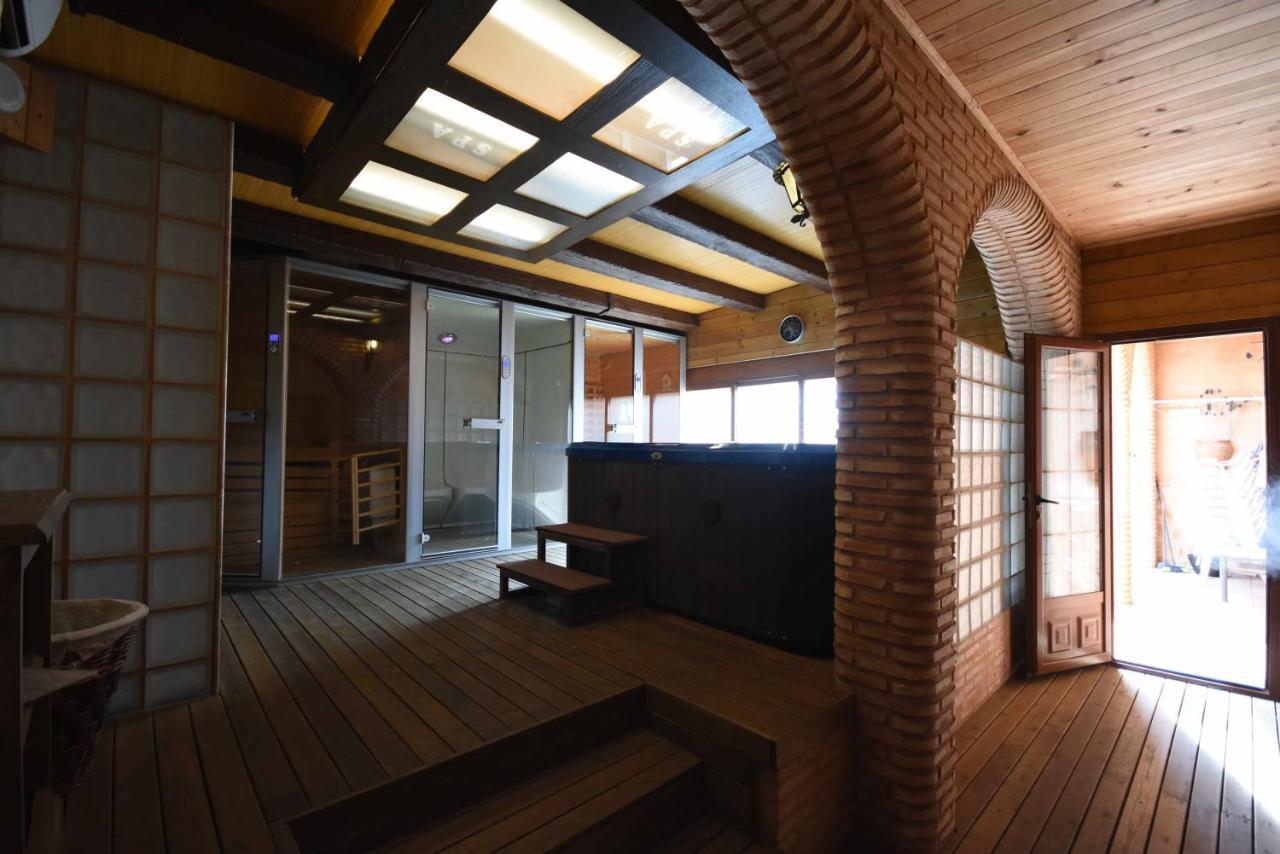 Casa Rural De Estilo Rustico Con Spa 阿尔玛格鲁 外观 照片