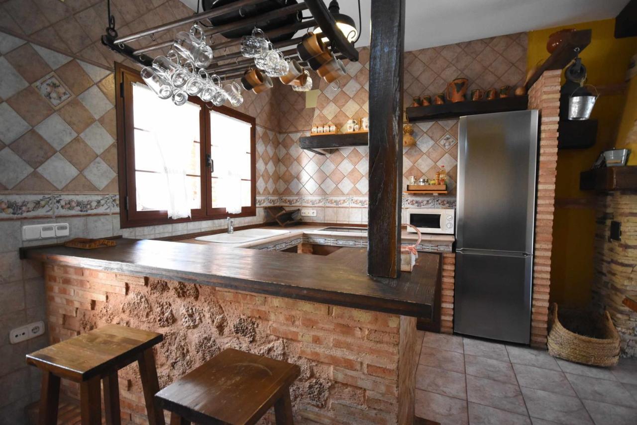 Casa Rural De Estilo Rustico Con Spa 阿尔玛格鲁 外观 照片